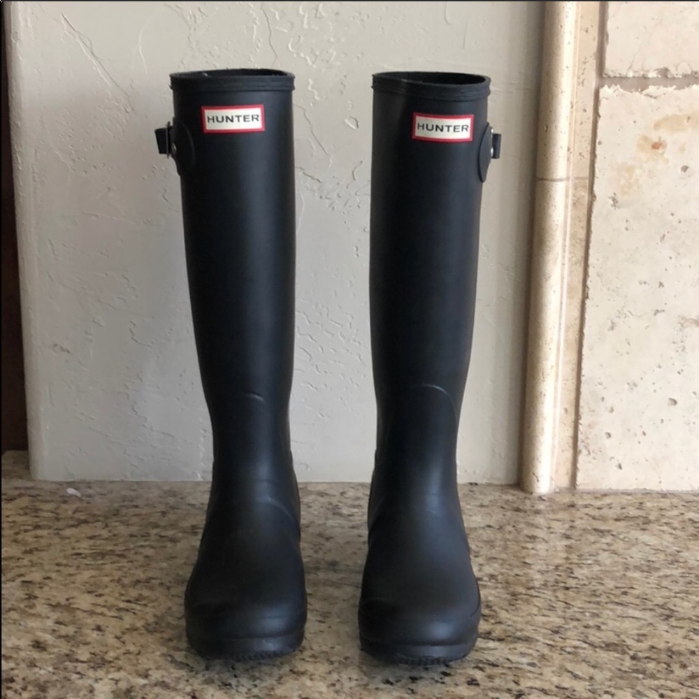 Black Hunter Boots